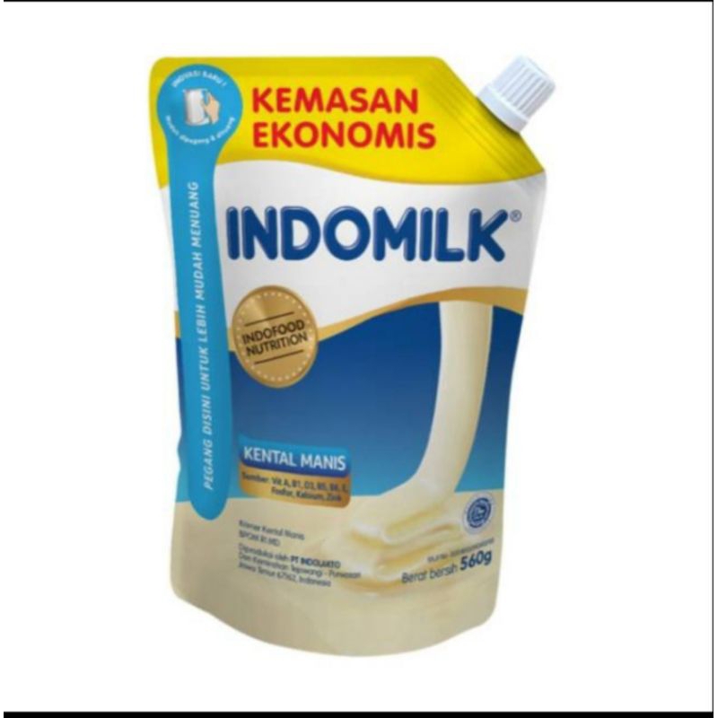 

Indomilk Susu Kental Manis Putih Pouch - 560ml