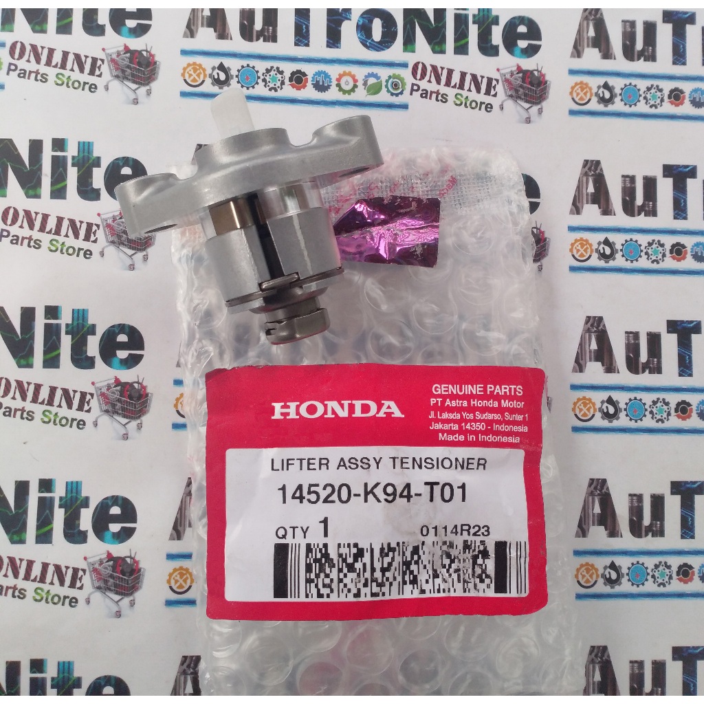 Lifter Assy Tensioner Penekan Rantai Kamrat Otomatis 14520-K94-T01 Original Honda Sonic Supra GTR CB