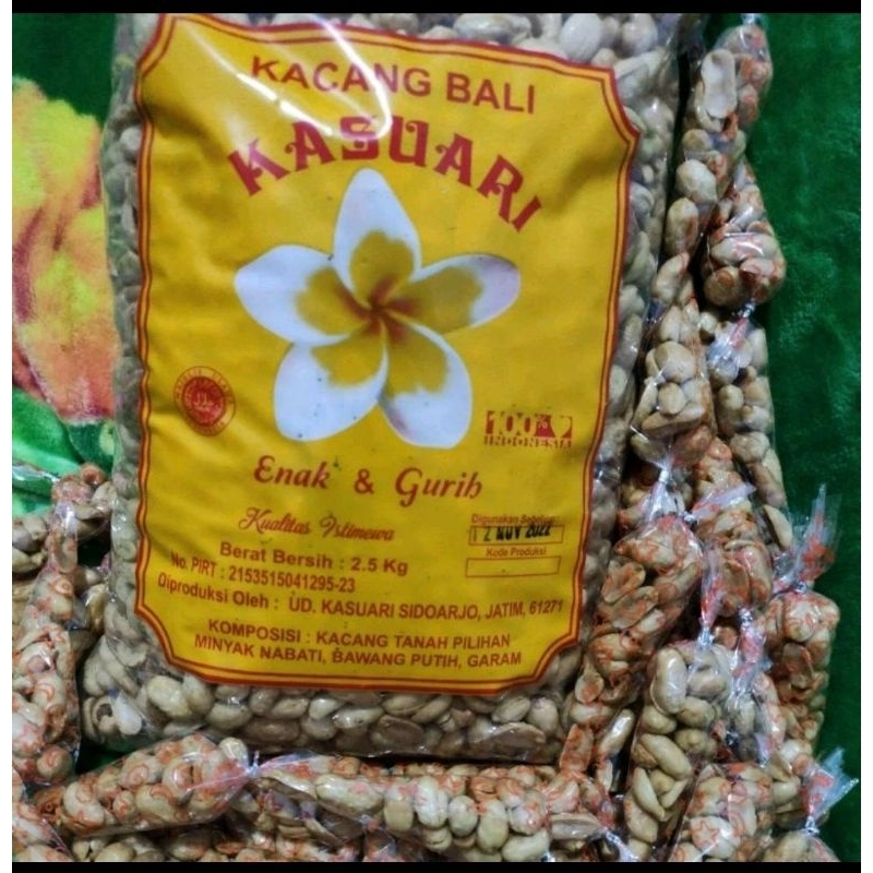

kacang bali gurih enak renyah