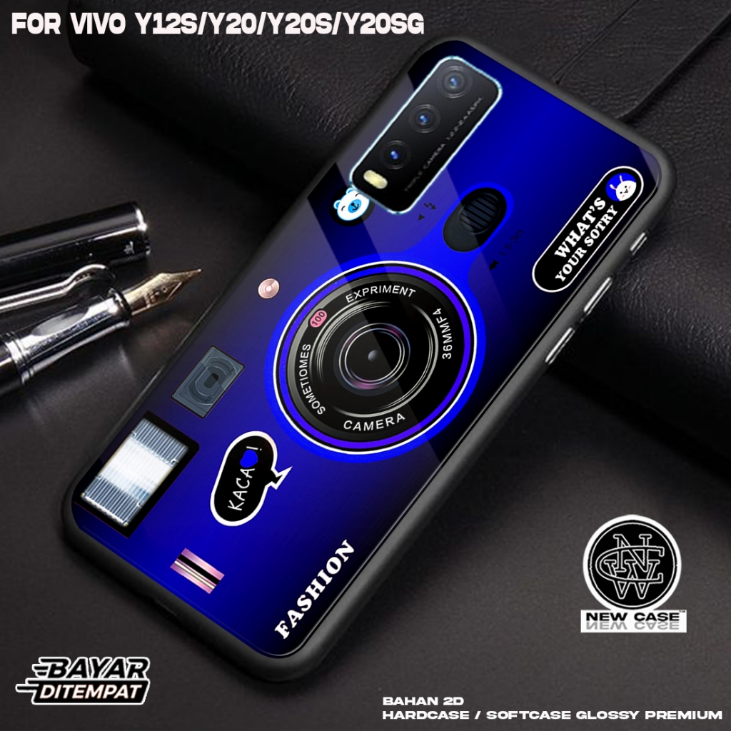 Case VIVO Y12S/Y20/Y20S/Y20SG - Casing Hp Terbaru 2023 Newcase [ KAMERA] Silikon Hp Mewah - Kesing H