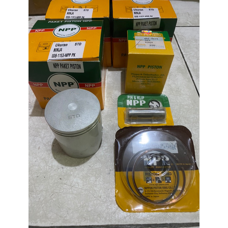 NPP Piston STD Os.0 nol seher pistonkit NPP NINJA r rr pen 15 STD os standar 0 Nol