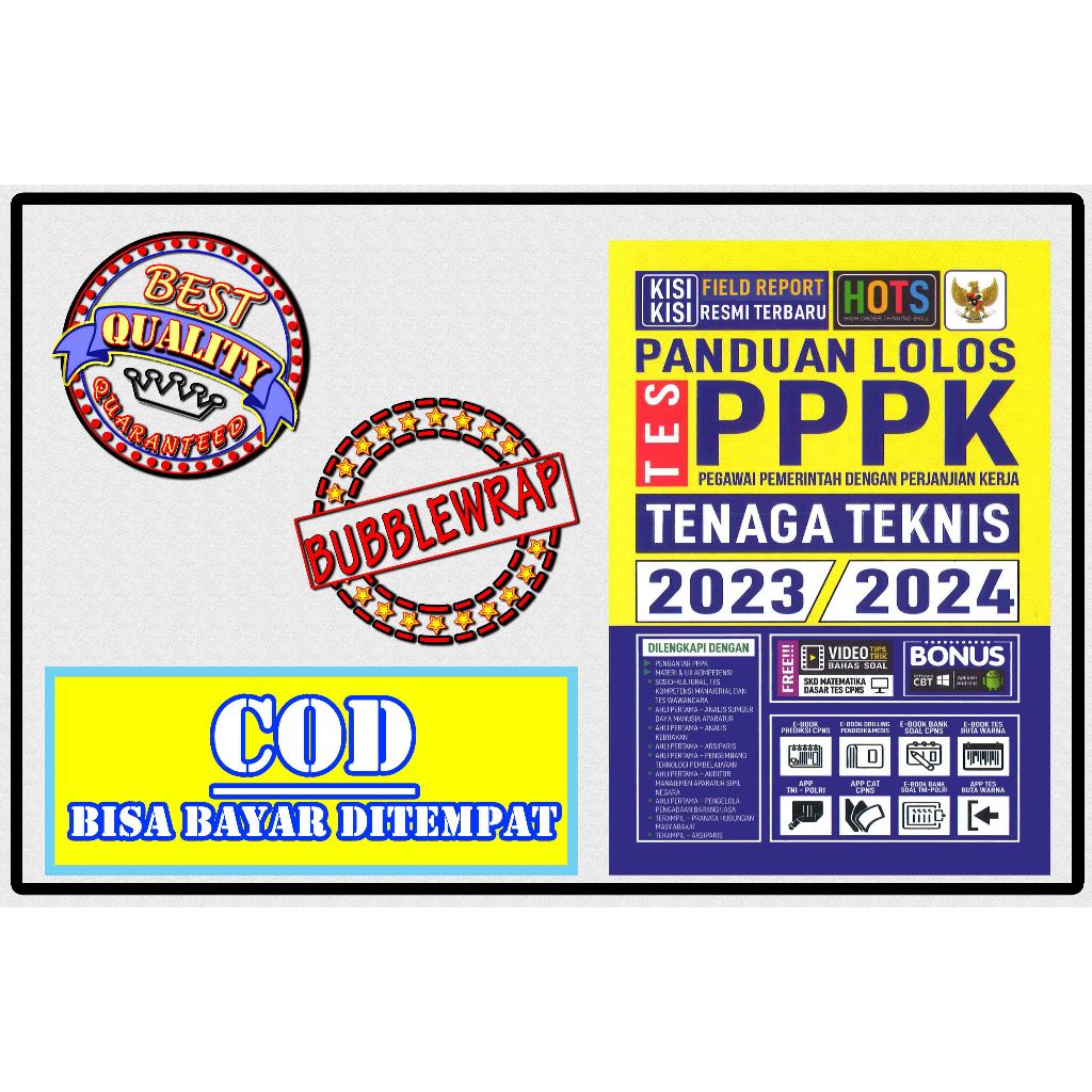 

BUKU PANDUAN LOLOS TES PPPK TENAGA TEKNIS 2023/2024