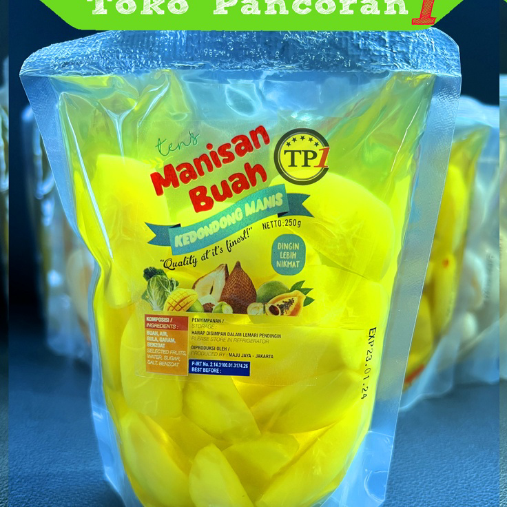 

Terkini Manisan Buah Mangga pala salak Basah Original / Pedas Segar Original Buah 250G ➮➟✤