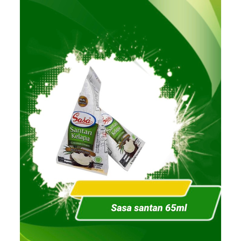 

Sasa santan cube 65ml