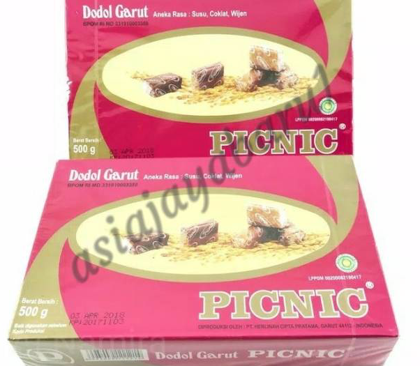 

Diskon Promo DODOL GARUT Merk "PICNIC" Berat 500 gram Dijual Murah