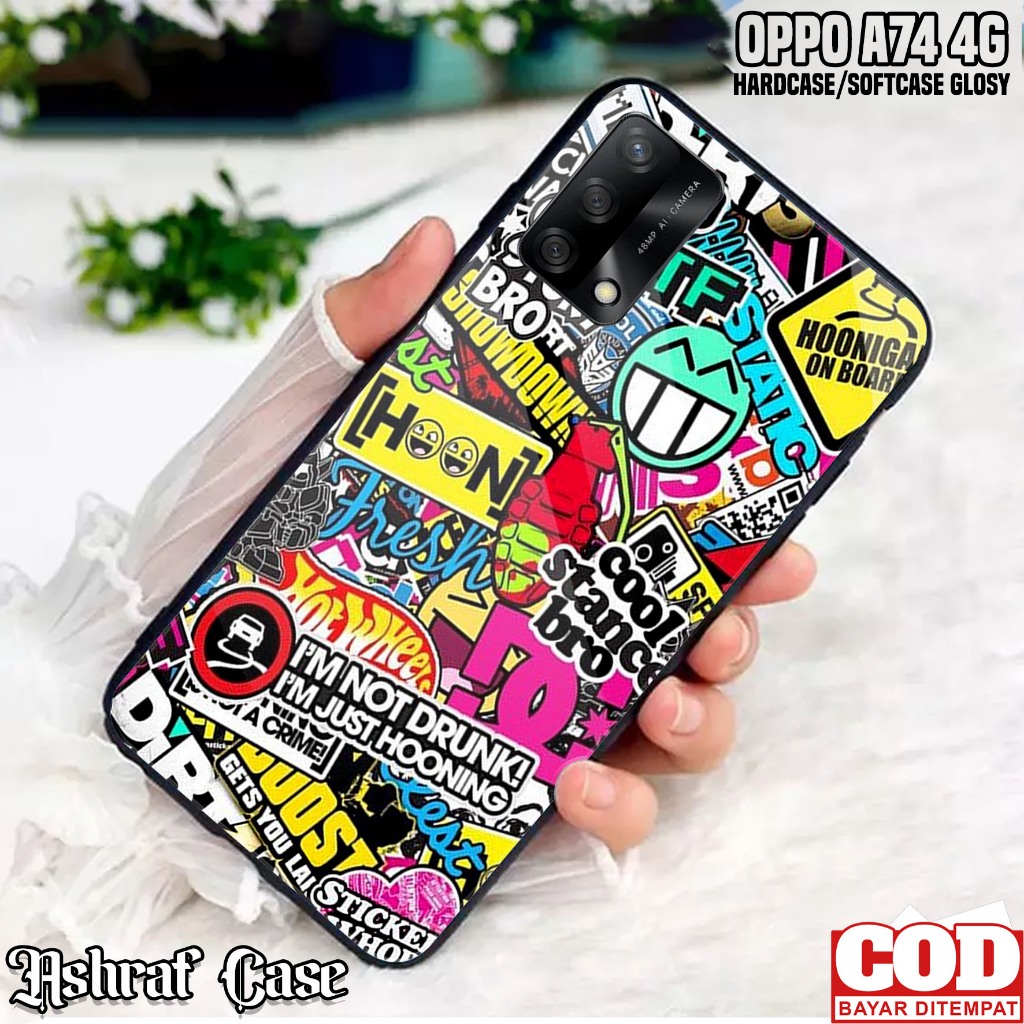 Case Oppo A74 4G - Casing Hp Oppo A74 4G Terbaru ( GRAFF ) Silikon Oppo A74 - Kesing Hp Oppo A74 - K