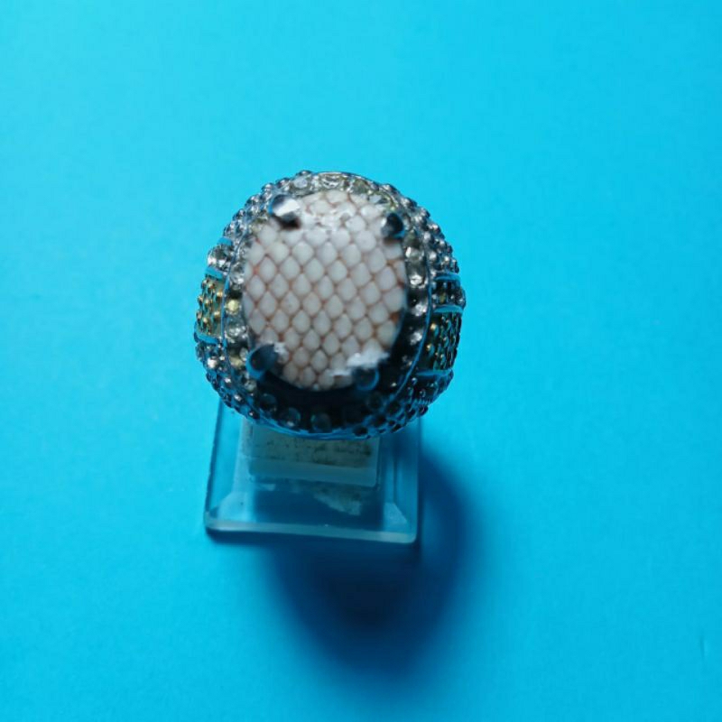 BATU AKIK SISIK ULAR JHIPEN ASLI MADURA MURAH