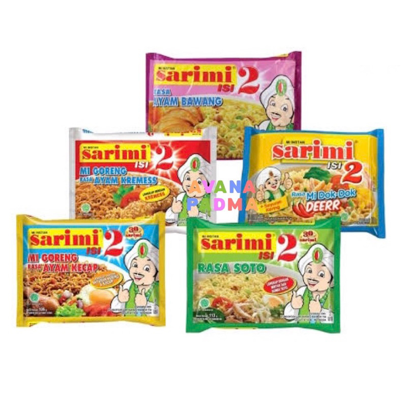 

Mi Instan Sarimi (5 Varian Rasa)