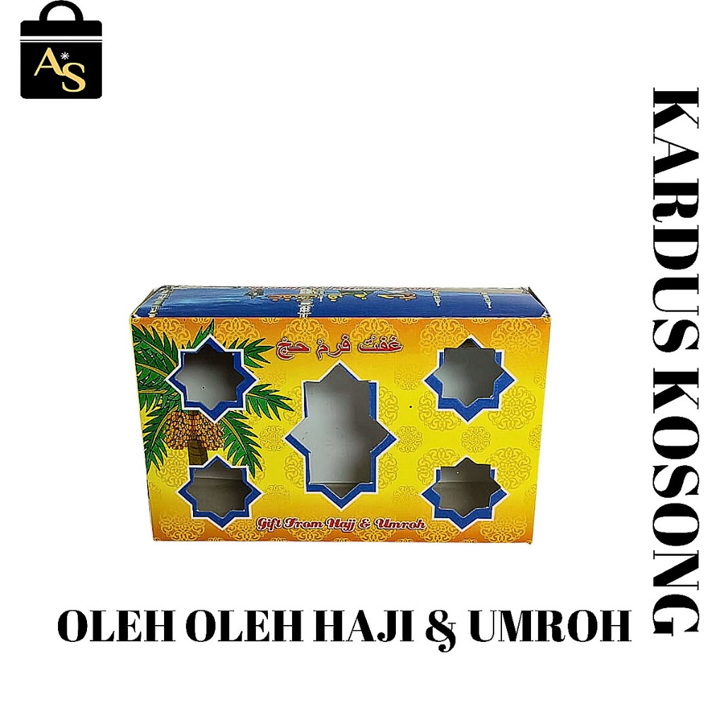 

Kardus Kosong Oleh Oleh Haji Dan umroh Per pcs kardus gift form hajj and umroh