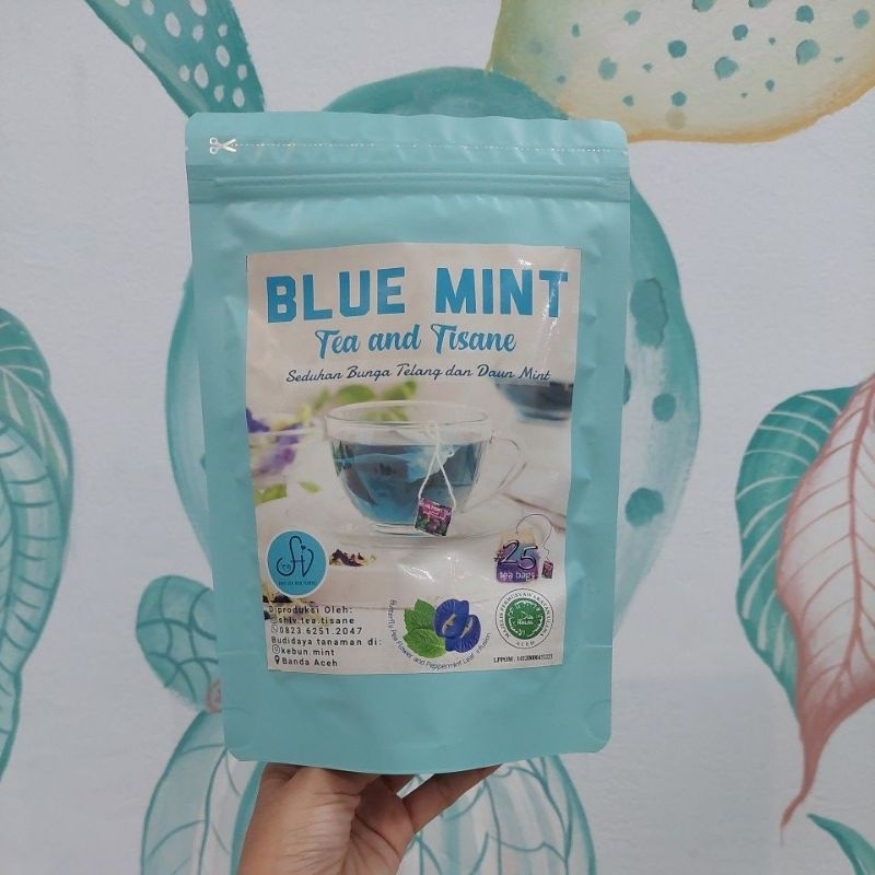 

Blue Mint Tea (Teh Bunga Telang dan Daun Mint) isi 25 Kantung