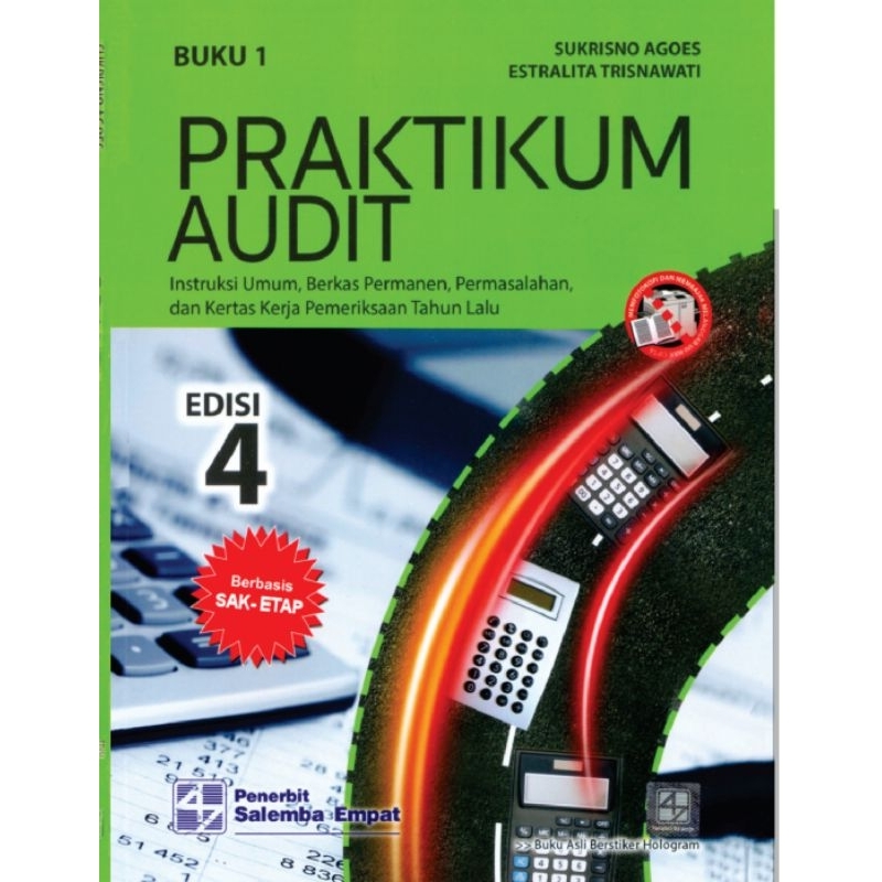 

1 paket Buku PRAKTIKUM AUDIT edisi 4 buku 1 + buku 2 by SUKRISNO AGOES