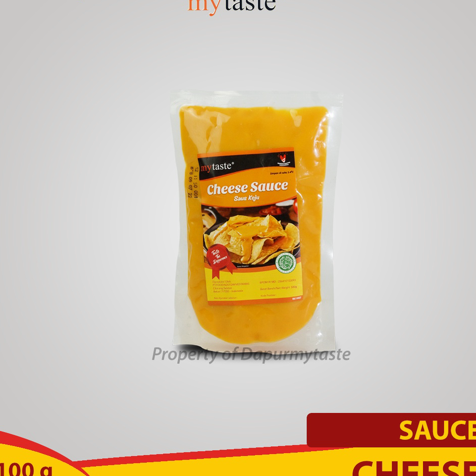 

Readystock My Taste Cheese Sauce 100 gr Best Terlaris