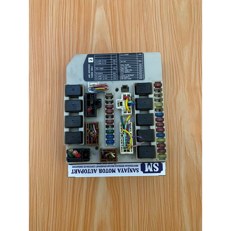 Ipdm fuse box sikring bok sikring nissan livina grand livina 1.5 1500cc original