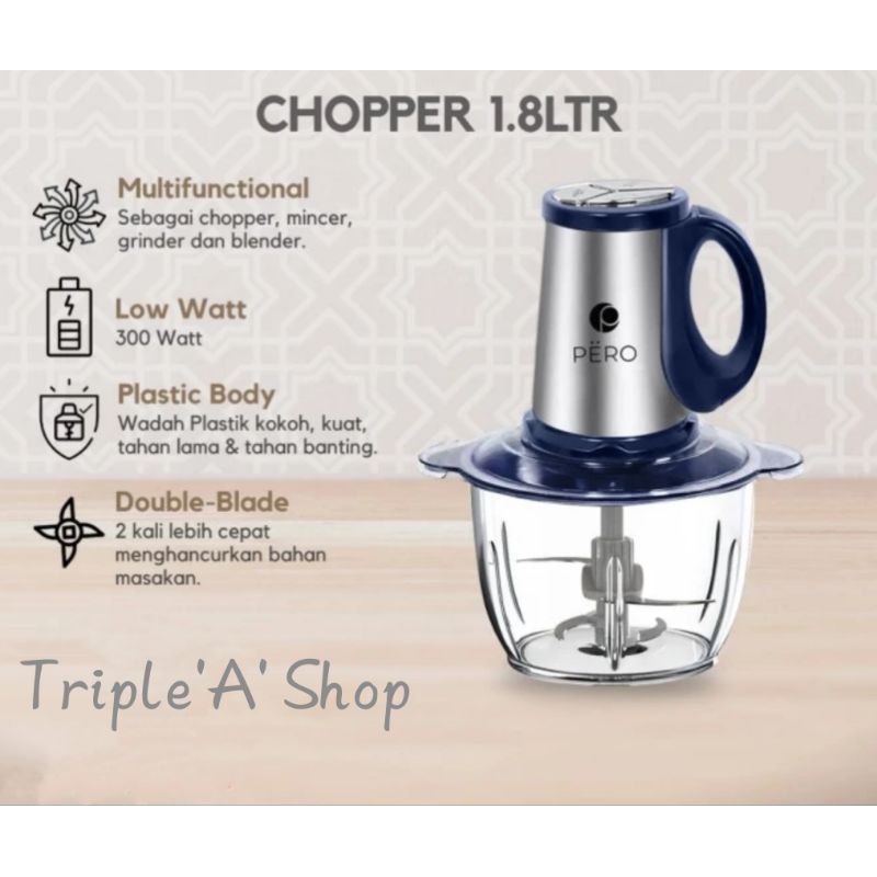 Pero Multiple Chopper - Penggiling Daging