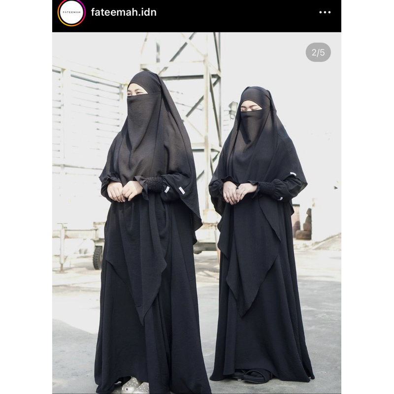 PRELOVED SET GAMIS DAN FK FATEEMAH SIZE S