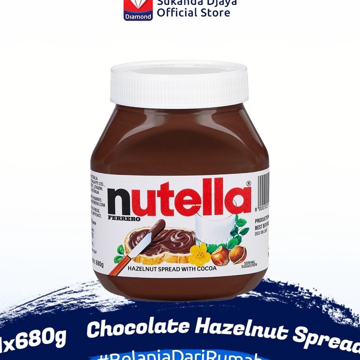 

Bestseller Nutella 680gr Exp Terbaru Exp Juli 2024 PROMO Termurah!! HALAL Super Sale