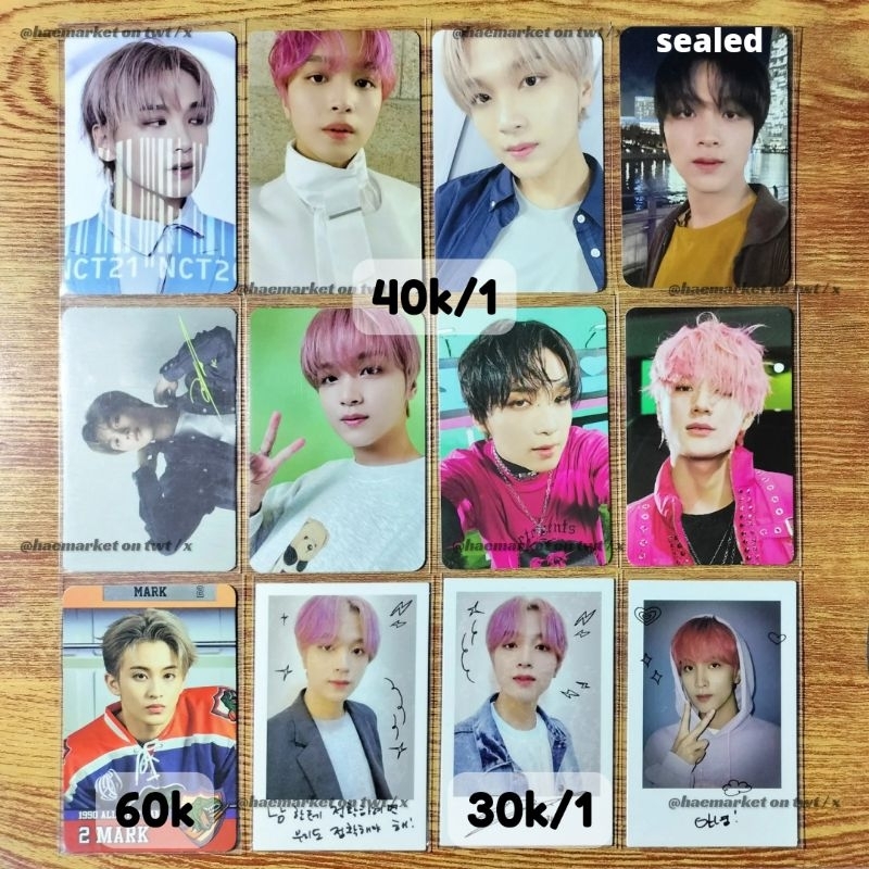 [BISA COD] OFFICIAL PHOTOCARD NCT DREAM 127 haechan mark jeno renjun chenle universe sg23 sg22 teddy