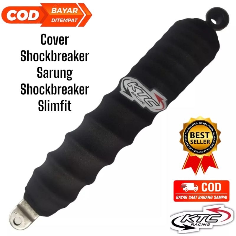 Sarung shockbreaker slimfit KTC racing cover shockbreaker slimfit motor matic bebek