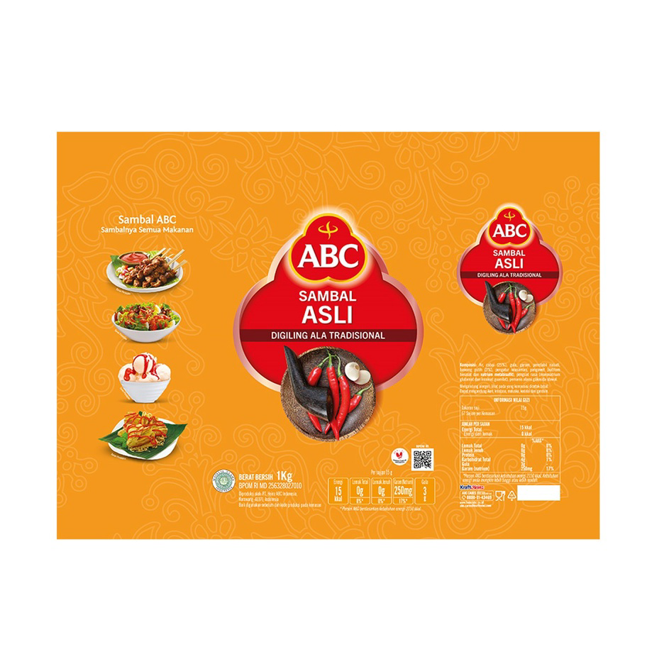 

Stock Banyak ABC Saus Sambal Asli 1 kg