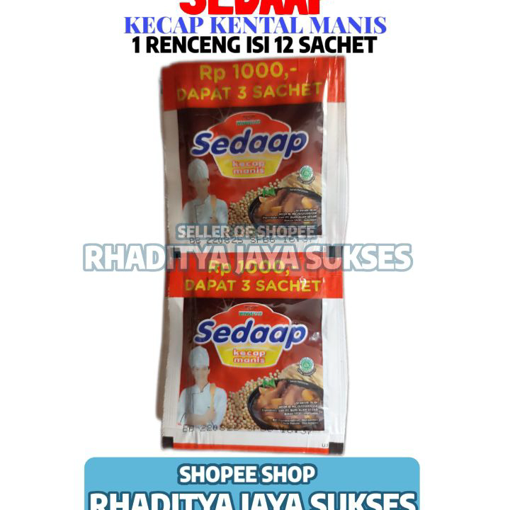 

➲➛☆ Kecap Sedaap 10ML 1 Renceng Isi 12 Sachet Terlaris