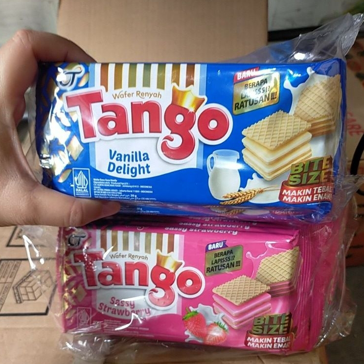 

Harga Termurah Tango Wafer Uk BESAR 39gram (Perpak isi 10 Bungkus) Grosir