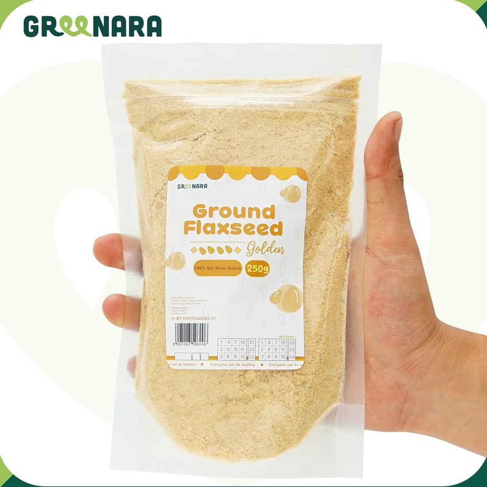 

Terupdate Bubuk Biji Rami Emas 250gr / Ground Golden Flaxseed