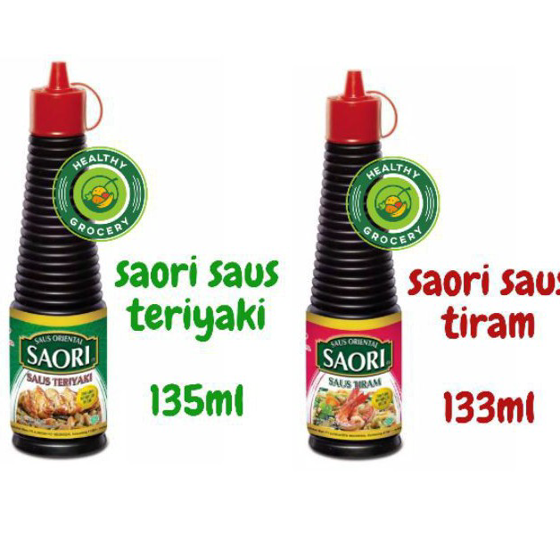 

Stock Banyak Saori Saos Teriyaki 135ml / Tiram 133ml