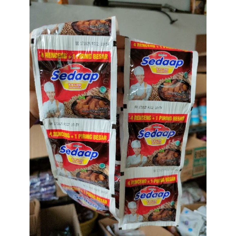 

Kecap Sedap Saset Serenceng Isi 12 Saset 12x16ml