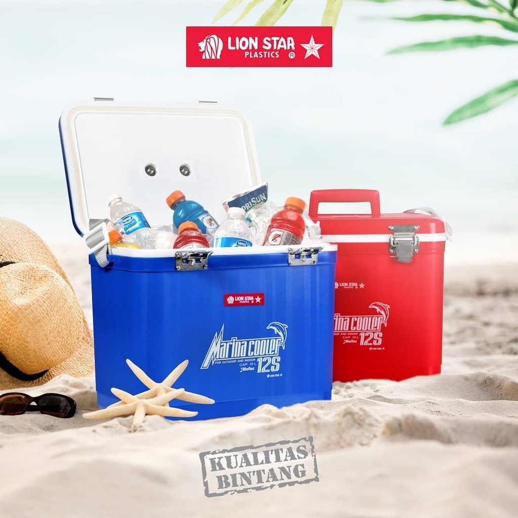 Lion Star Marina Cooler Box 6s , 12s , 18s , 24s , 35s , 40 Liter , 55 Liter , 72 Liter Cool Box Min