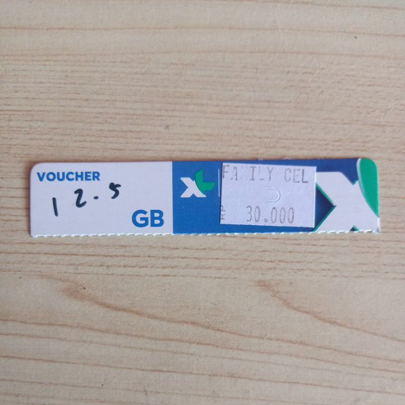Voucher Data XL Xtra Combo Spesial 12.5gb 30Hari ( Lokal Data 38 Kota )