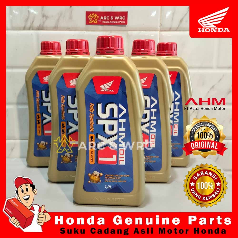 Oli Mesin SPX1 1,2 Liter 10-30 ORIGINAL AHM HONDA