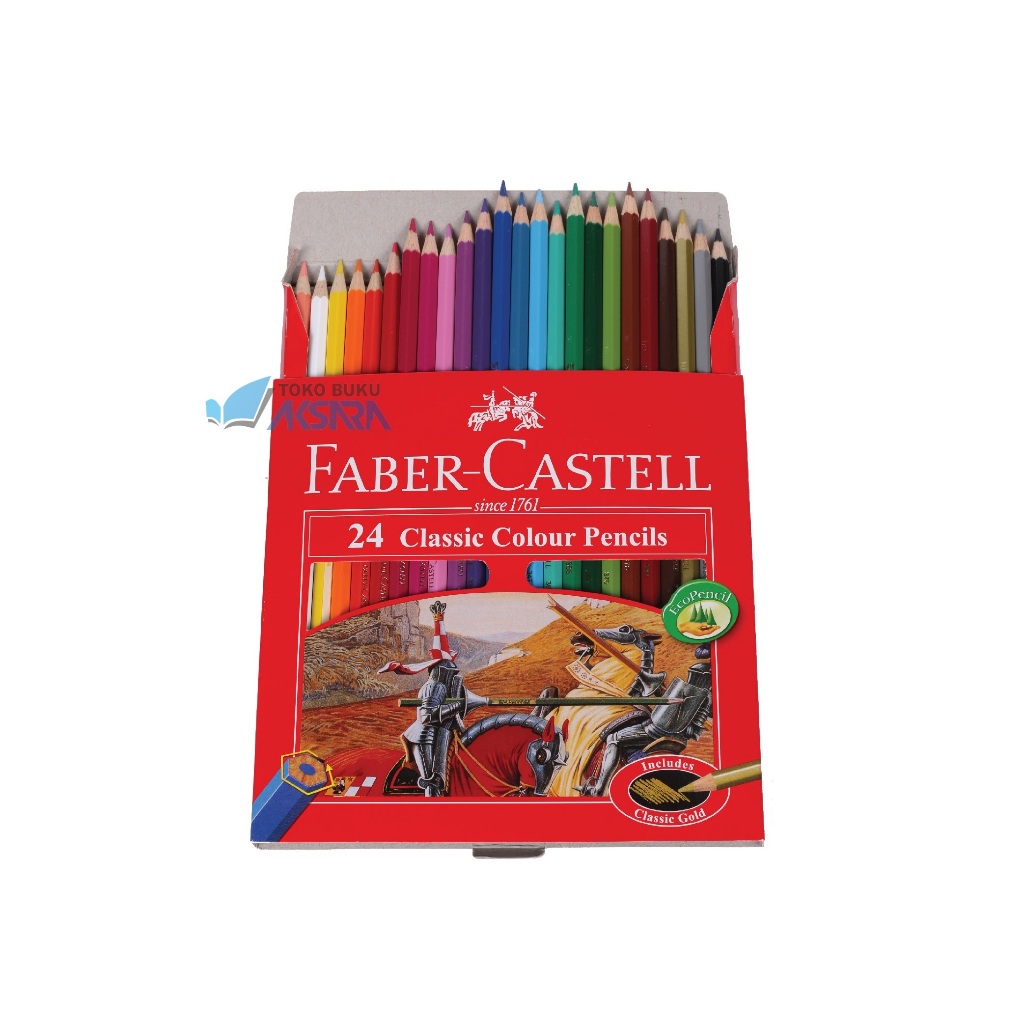 

Pensil Warna Faber Castell 24 Warna