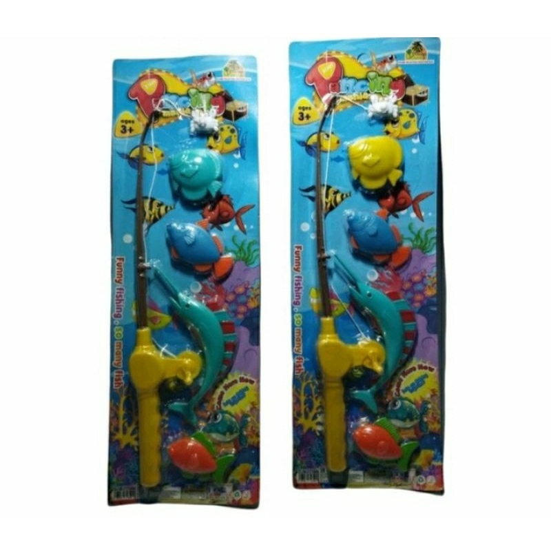 mainan anak mancing ikan magnet