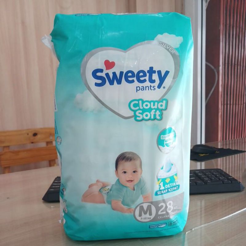 SWEETY SILVER  PANTS M28