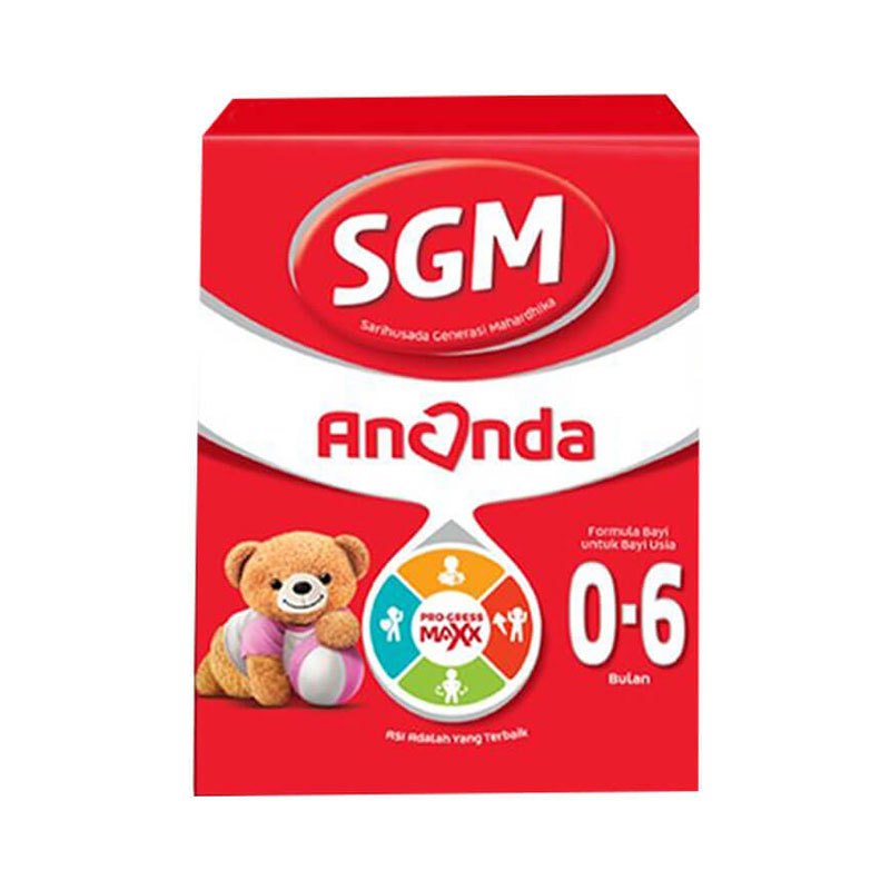SGM ANANDA TAHAP 1 USIA 0-6 BULAN 150 GRAM SUSU BUBUK FORMULA BAYI