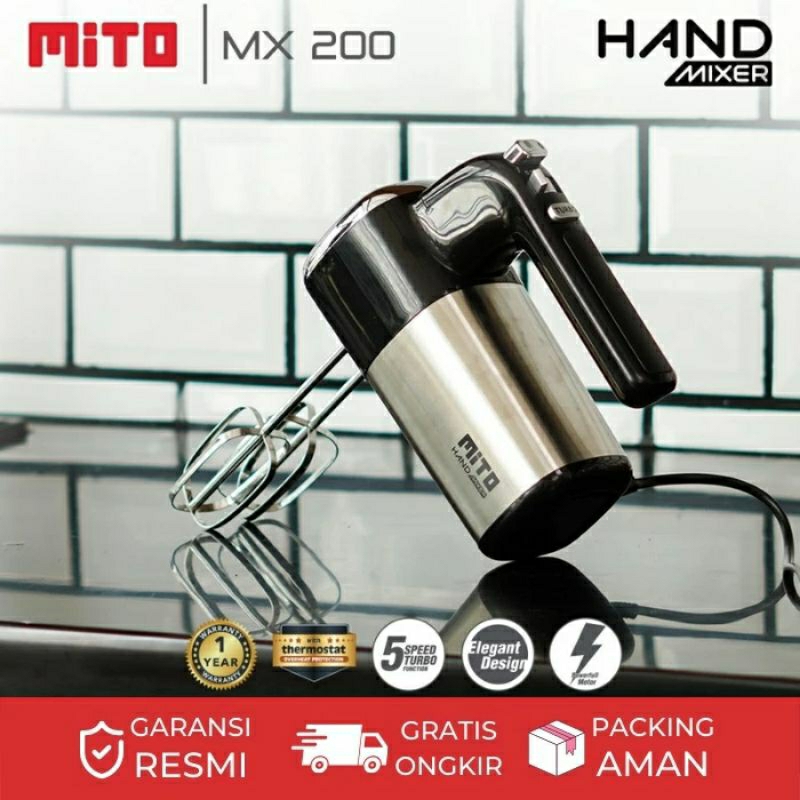 Hand Mixer Turbo Speed MITO MX - 200
