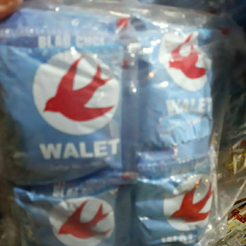 Blau cuci Cap WALET ( 1 pak isi 30 pcs)