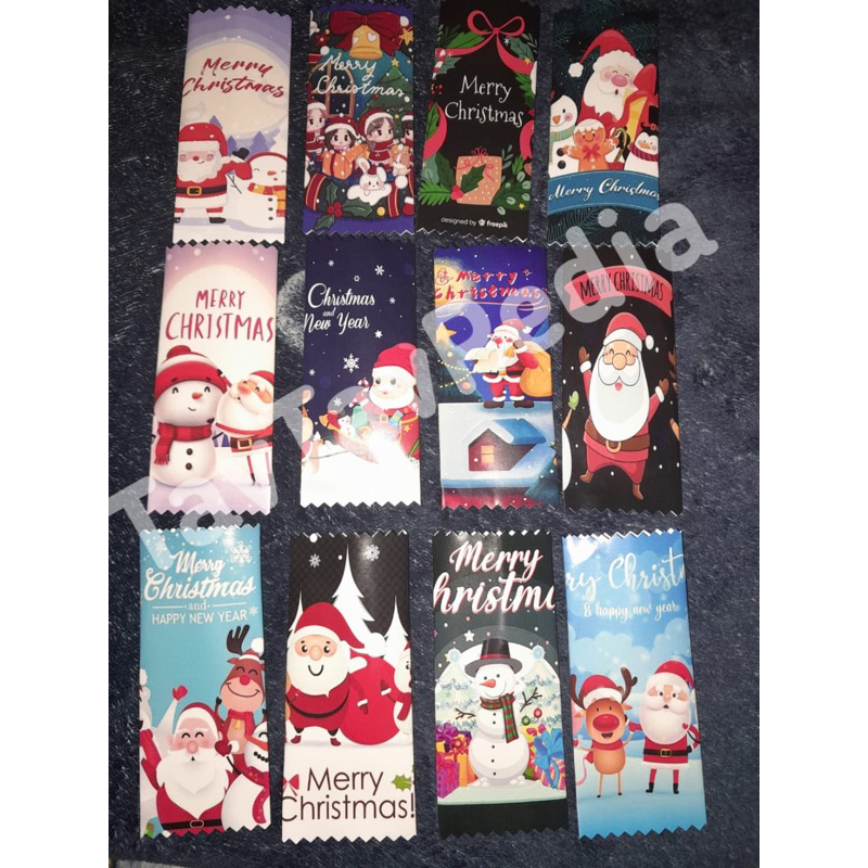 Amplop Permen Natal / Amplop Permen Merry Christmas