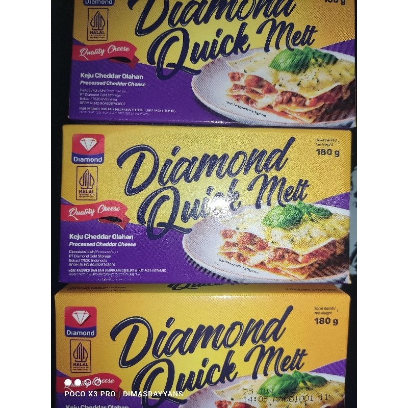 

DIAMOND QUICK MELT KEJU CHEDDAR