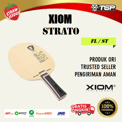 Bat/Bet Blade Kayu Tenis Meja Pingpong Xiom Strato Ori Impor Murah