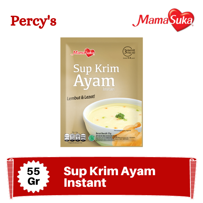 

MamaSuka Sup Krim Ayam Instant 55 Gr