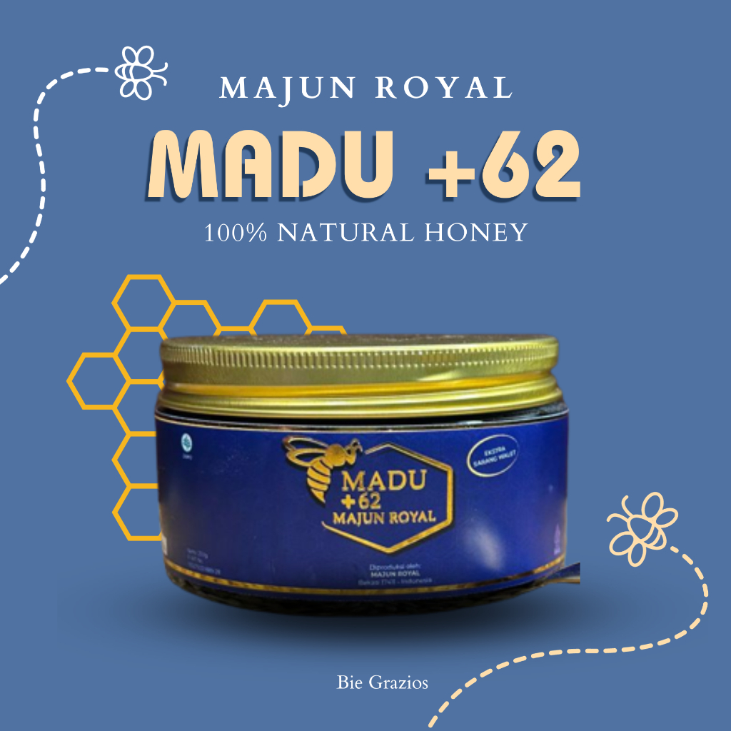 

Majun Royal Madu +62 extract sarang walet Herbal dan Alami