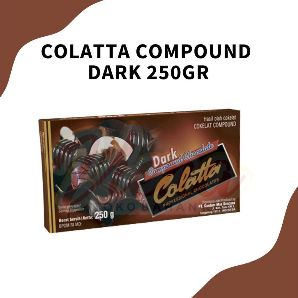 

Colatta Dark Chocolate Compound 250gr