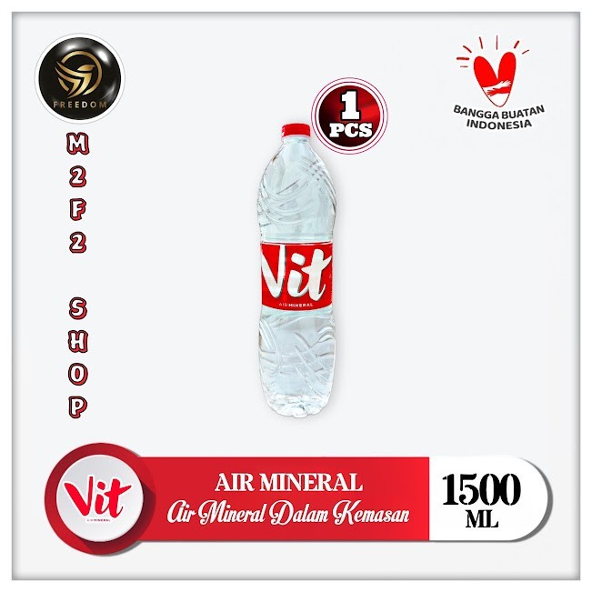 

Air Mineral Vit Botol Besar Plastik Pet - 1500 ml (Kemasan Satuan)