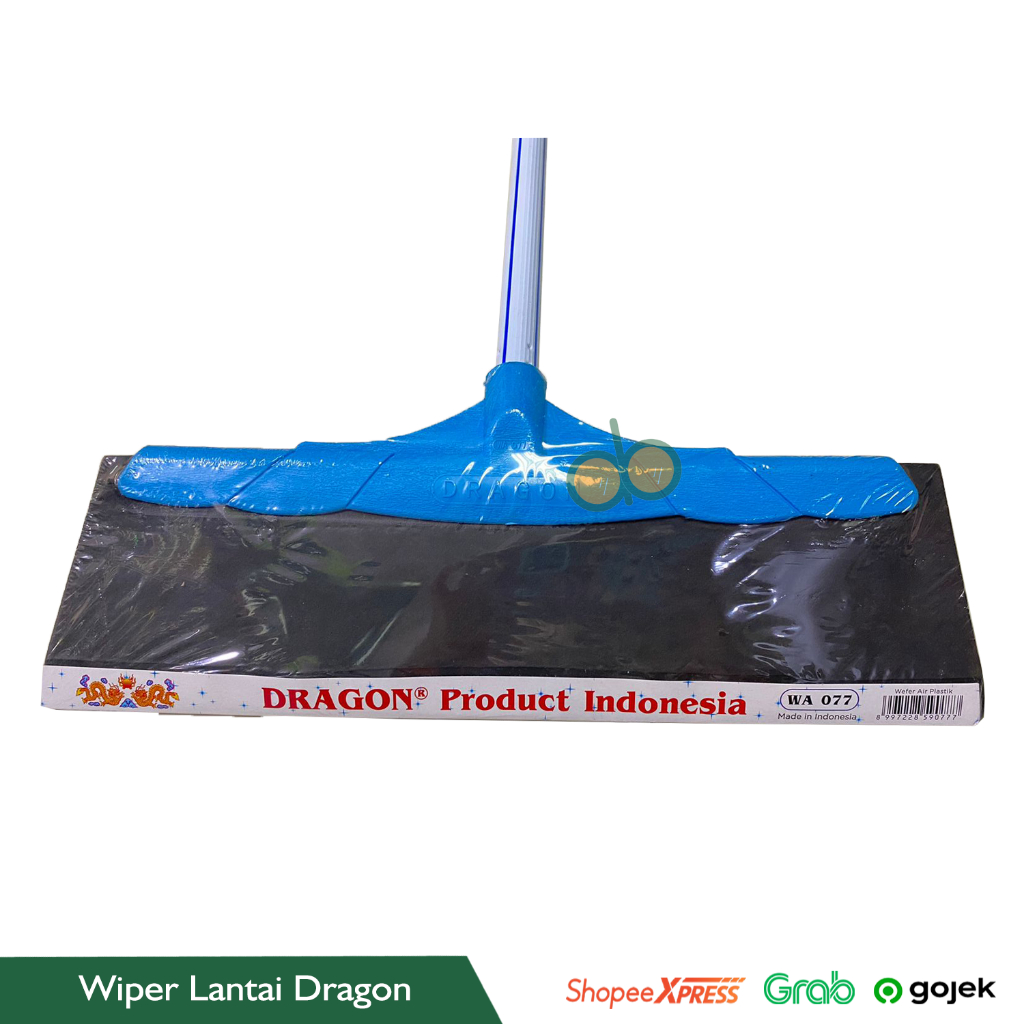 Wiper Lantai Dragon Slaber Karet Dorongan Sapu Air Pel