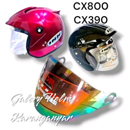 (NDR-1) Kaca Helm INK CX390 Dan INK CX800 || Visor Helm INK Clasik Malangan Batman INK CX390 dan INK