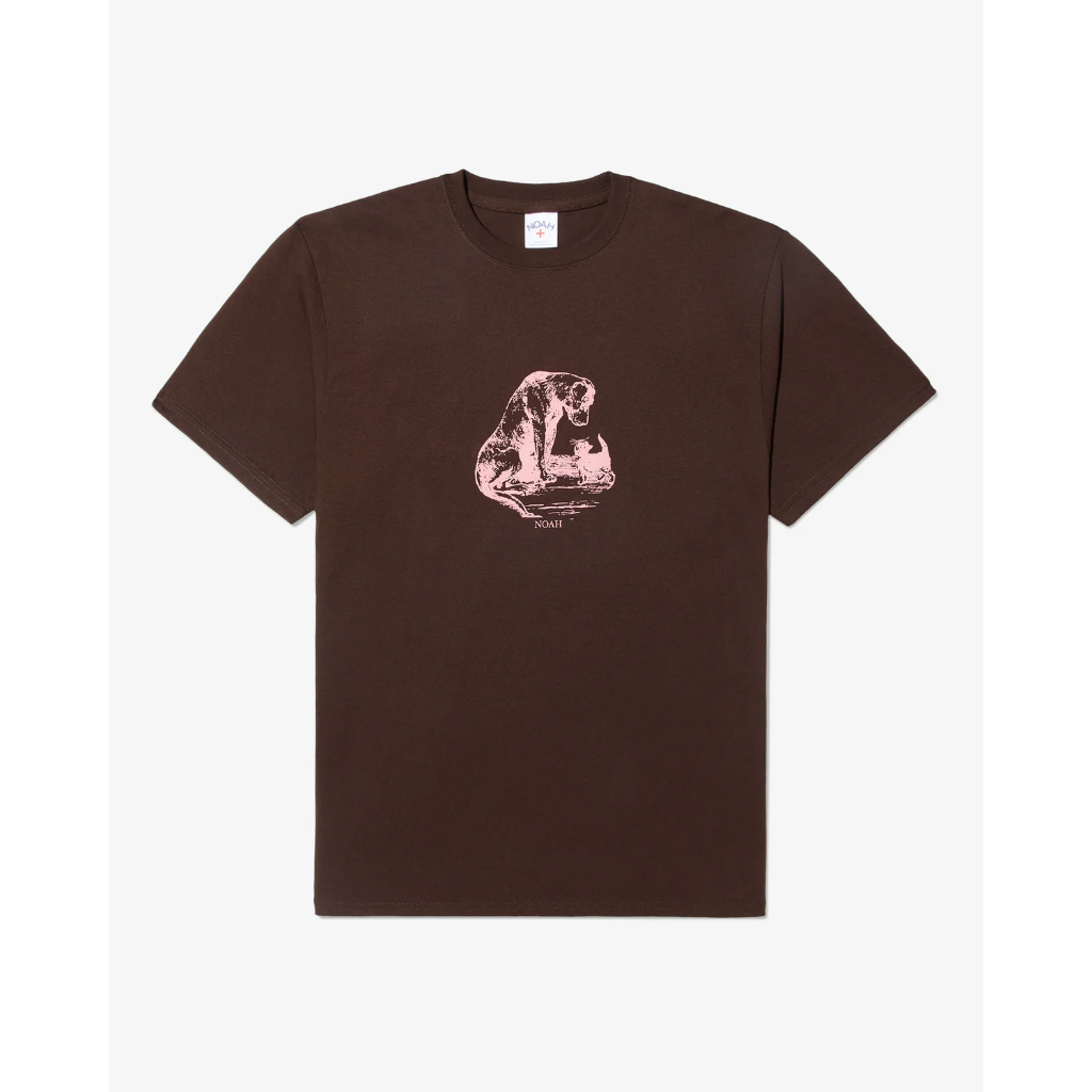 Noah Clothing Peace Brown - Kaos Tshirt Noah Unisex