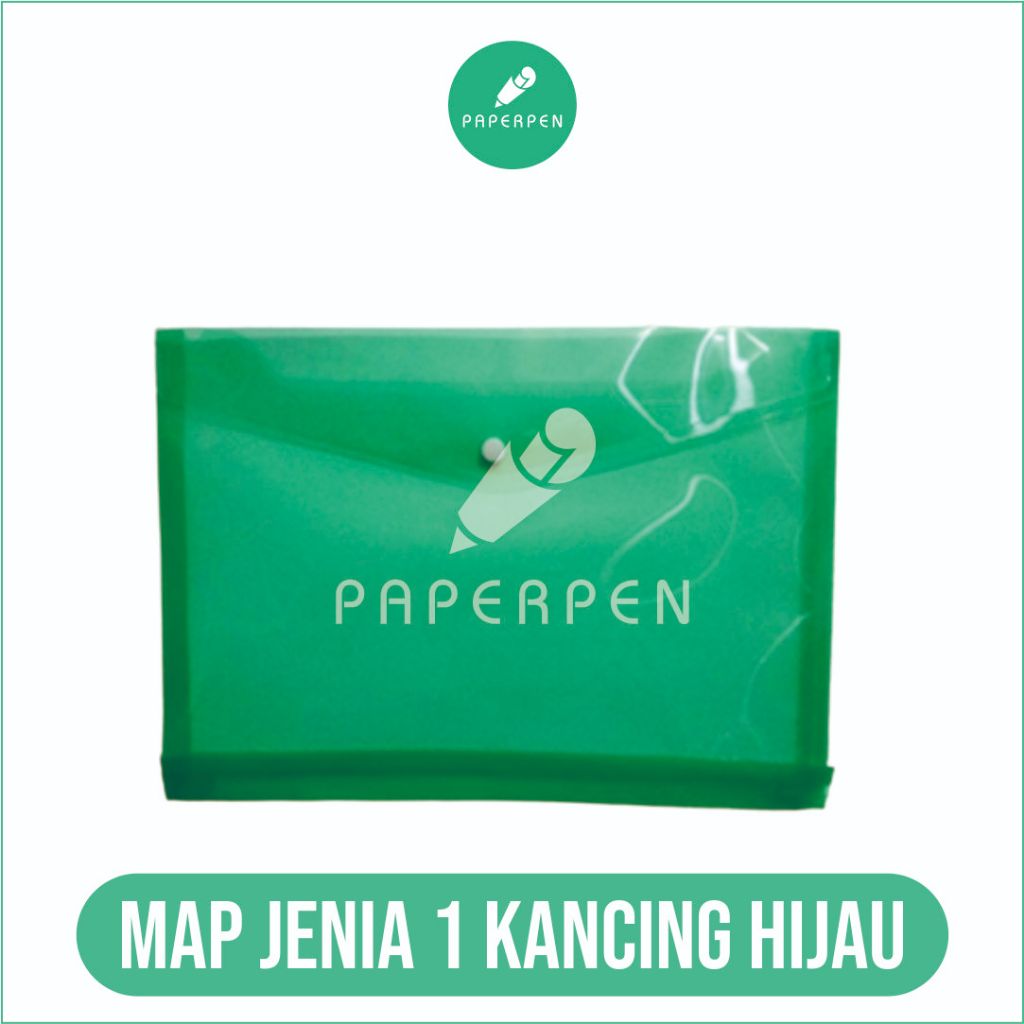 

(Lsn) Map Jenia 1 Kancing Hijau