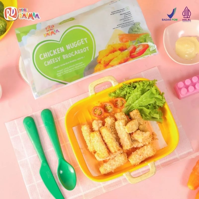 

Nugget Ayam Cheesy Brocarrot D'MAMAM