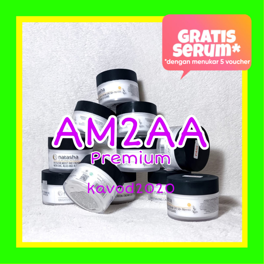 Krim Malam AM2AAPREM Natasha Skin Care AM2AA PREMIUM Acne Night Cream 15 gram by dr Fredi Setyawan O